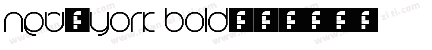 New-York Bold字体转换